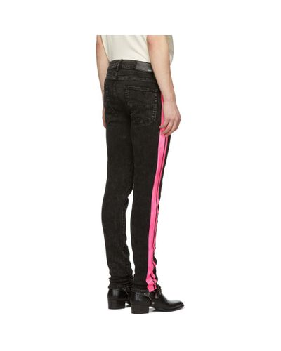amiri pink jeans
