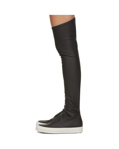 over the knee rick owens