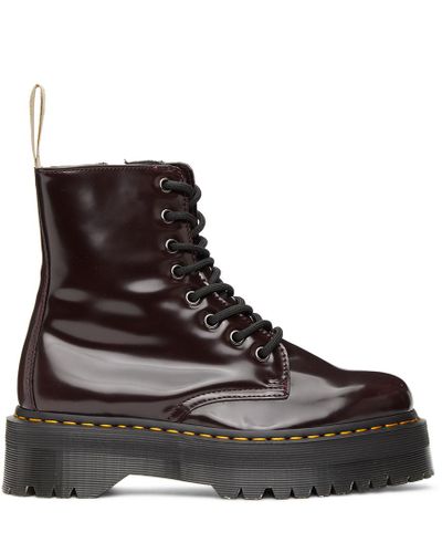 doc martens jadon burgundy