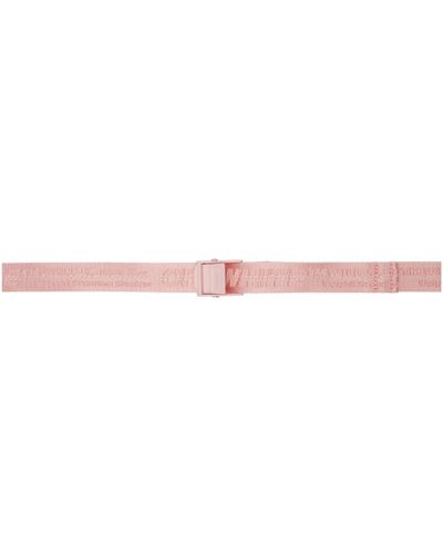 ceinture off white rose