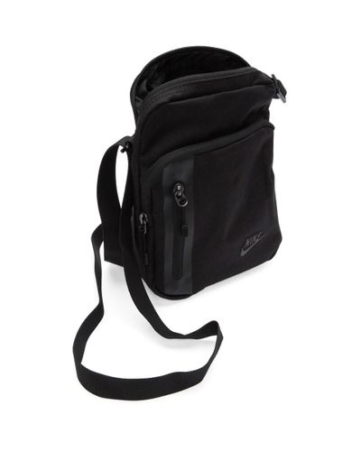 nike black tech crossbody bag