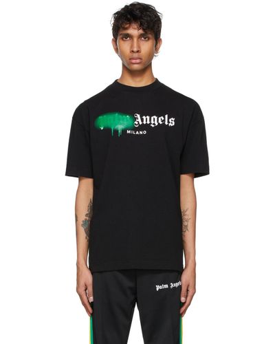Black \u0026 Green Sprayed Logo 'milano 