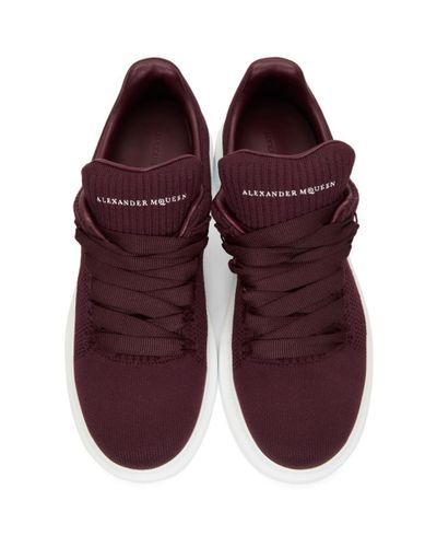 alexander mcqueen knit sneakers