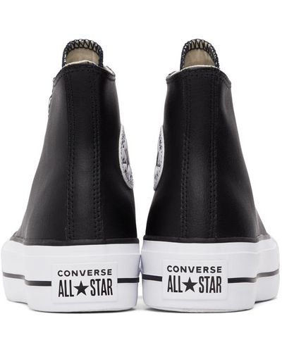 chuck taylor all star lift leather high top