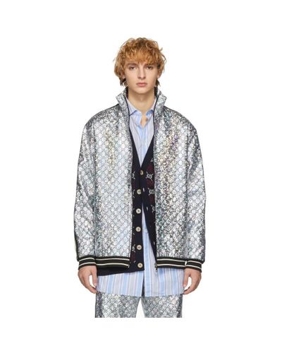 gucci metallic jacket