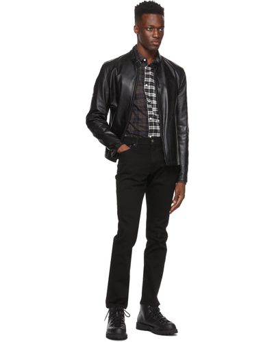 schott perfecto cafe racer