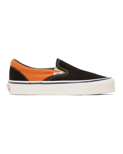 orange vans men