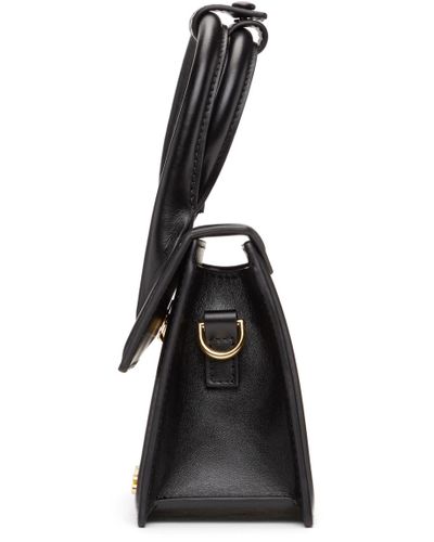 Jacquemus Leather 'le Chiquito Noeud' Bag in Black - Lyst