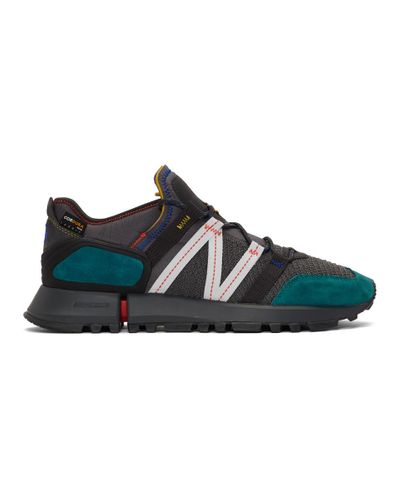 New Balance Suede Grey And Blue Tokyo 