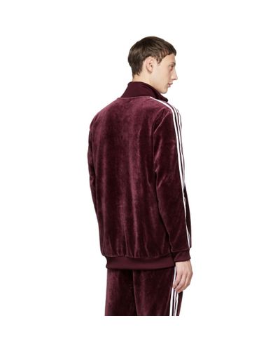 velour bb track jacket