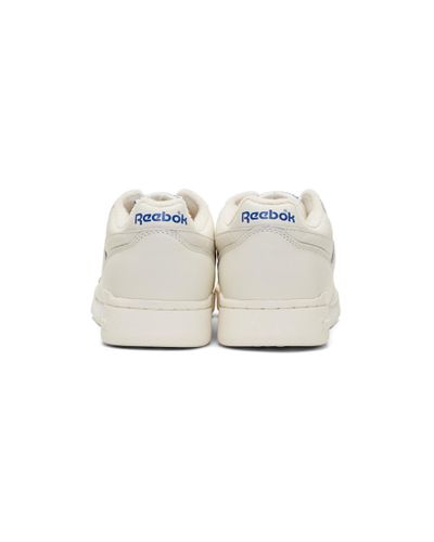 reebok workout plus off white