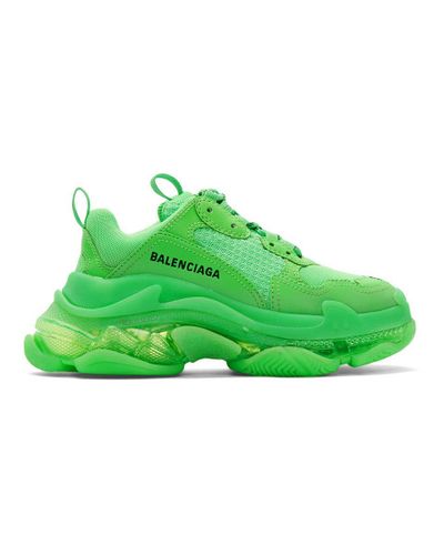 balenciaga shoes green