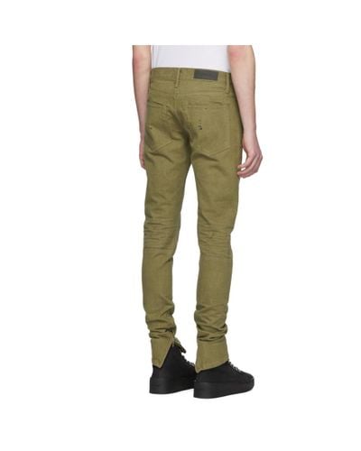 khaki selvedge denim