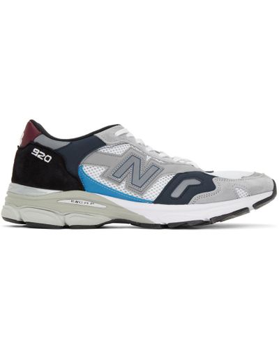 New Balance Suede Grey Made In Uk 920 Sneakers in Blue/Grey (Gray) for Men  - Lyst