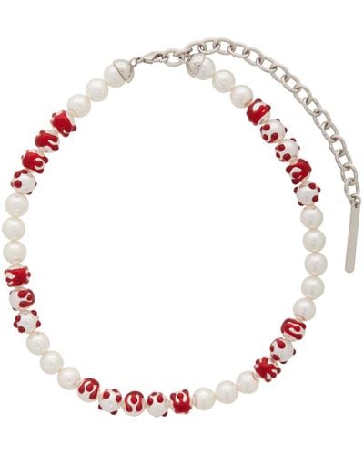 ShuShu/Tong Ssense Exclusive White & Red Yvmin Edition Big Pearl Blood ...
