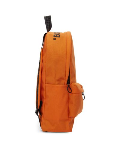 off white backpack orange straps