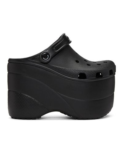 balenciaga foam platform clogs
