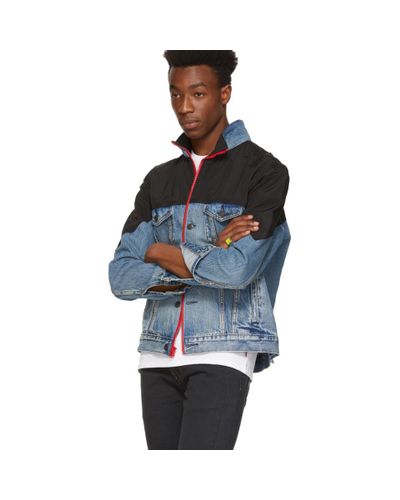 mockneck trucker jacket