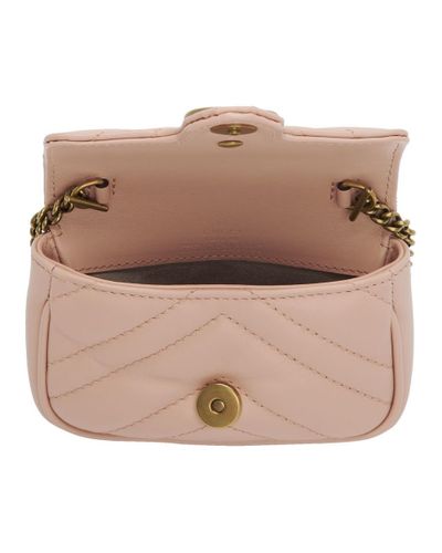 Pink gg marmont coin case bag Clearance