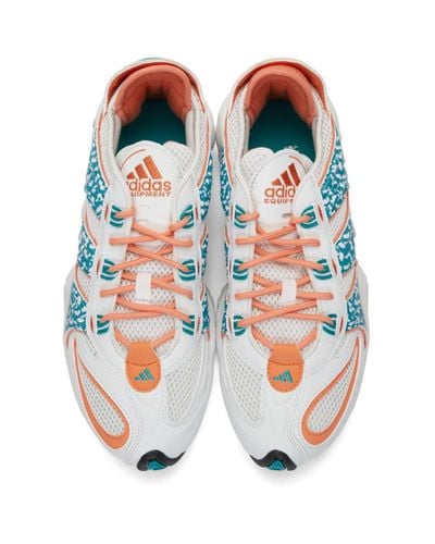 adidas Originals White And Blue Fyw S-97 Sneakers for Men - Lyst