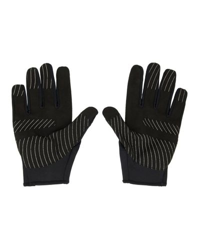 Off-White c/o Virgil Abloh Black Active Gloves for Men | Lyst