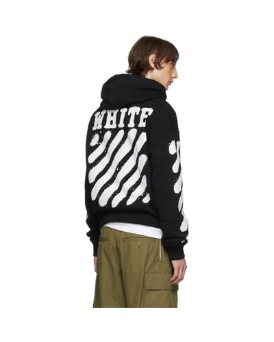 Off-White c/o Virgil Abloh Ssense Exclusive Black Incomplete Spray ...