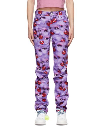 Marc Jacobs Denim Purple Heaven By Star Faces Jeans | Lyst Canada