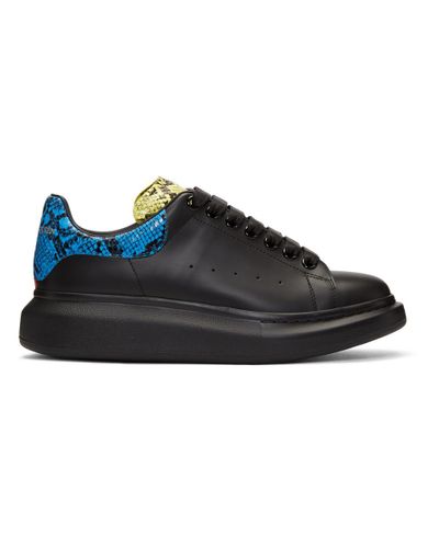 Black snake print alexander mcqueen Clearance