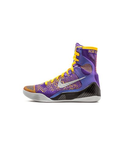 kobe shoes purple and yellow