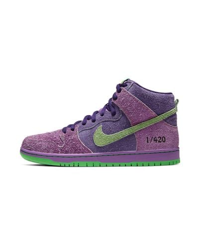 Nike Sb Dunk High 420 Reverse Skunk (special Box) in Purple for 