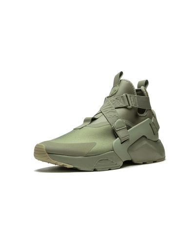 nike huarache city green