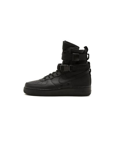 nike sf af1 triple black