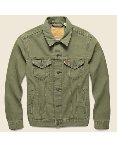 Levi's Premium Canvas Trucker Jacket 
