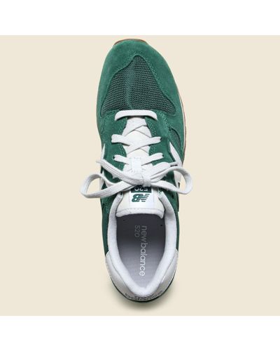 New Balance Suede 520 Sneaker in Green for Men | Lyst