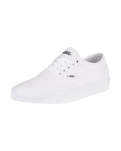 vans decon white leather