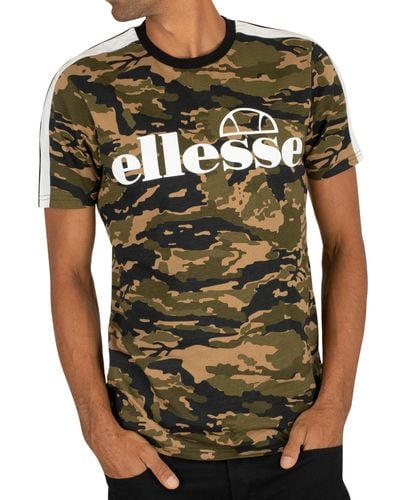ellesse camouflage t shirt