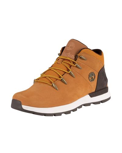 timberland sprint trekker mid wheat