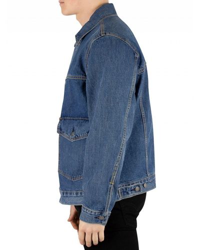 patch pocket trucker jacket