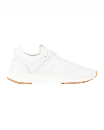 new balance 247 white gum
