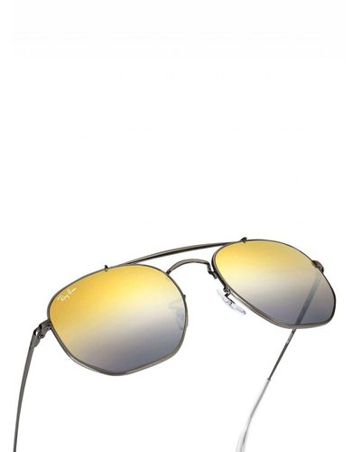 ray ban marshal brown gradient