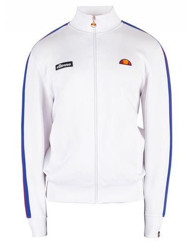 Ellesse Synthetic Jet Track Top in White for Men | Lyst