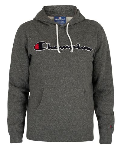 champion dark grey hoodie