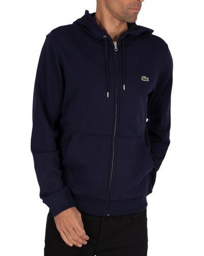 Lacoste Navy Zip Hoodie Austria, SAVE 49% - aveclumiere.com