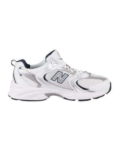New Balance Suede 530 Trainers in White 