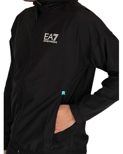 ea7 woven tracksuit