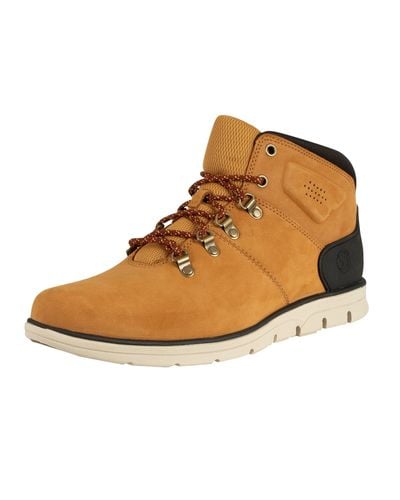 Timberland Lace Bradstreet Mid Hiker Boots in Brown for Men - Lyst Timberland Lace Bradstreet Mid Hiker Boots in Brown for Men - Lyst