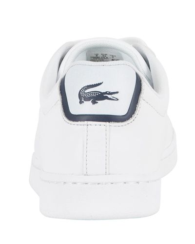 Lacoste Carnaby Evo Bl 1 Spm Leather Trainers in White for Men - Lyst
