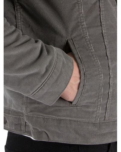 levis pewter cord jacket