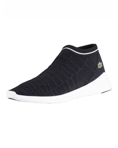 lacoste sock trainers