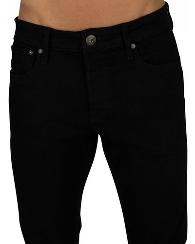 jack and jones black joggers